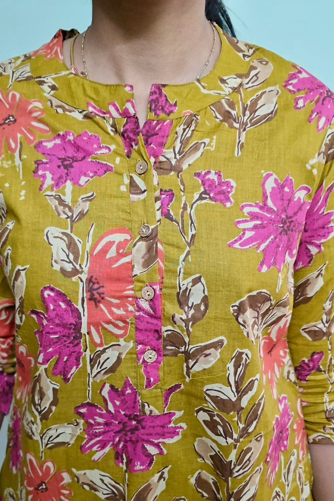 THEERA  -Mustard  Night Co-ord  Set