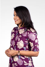 Load image into Gallery viewer, Nila cotton kurta  set (button opening)
