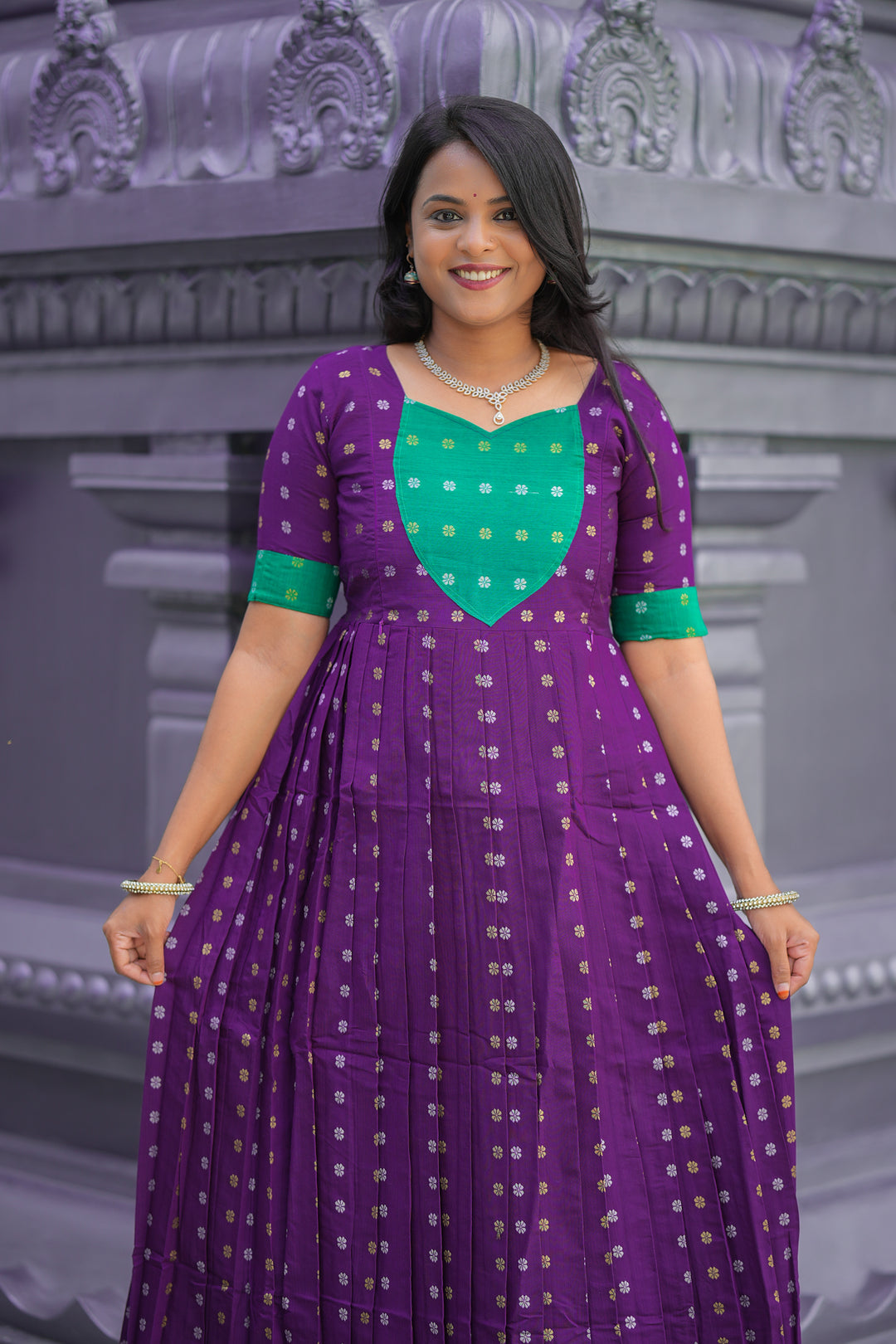 Alagu  Maxi Dress With Lining