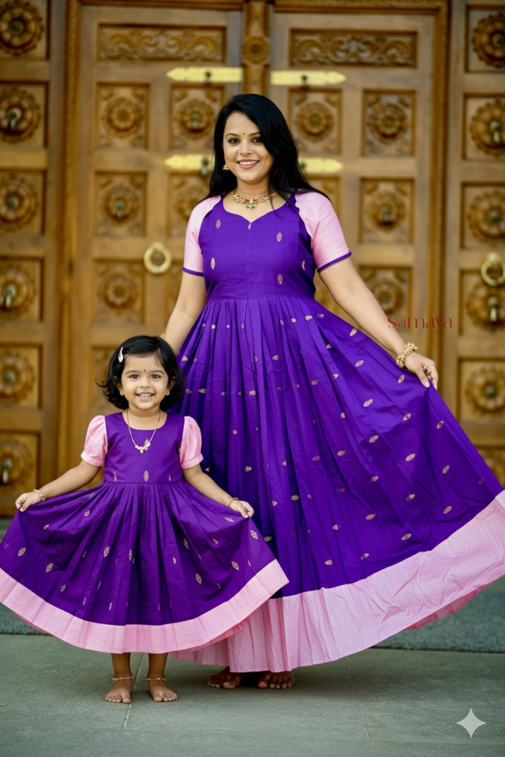 Soundarya kids Dress With Lining ( pre order )