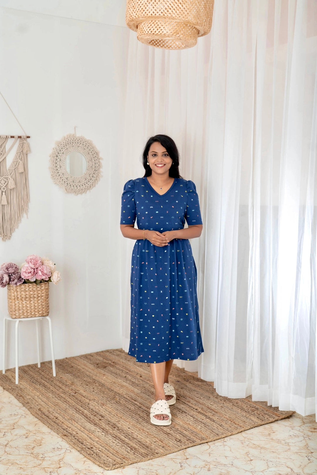 Midi Tara Thick Weight Dress