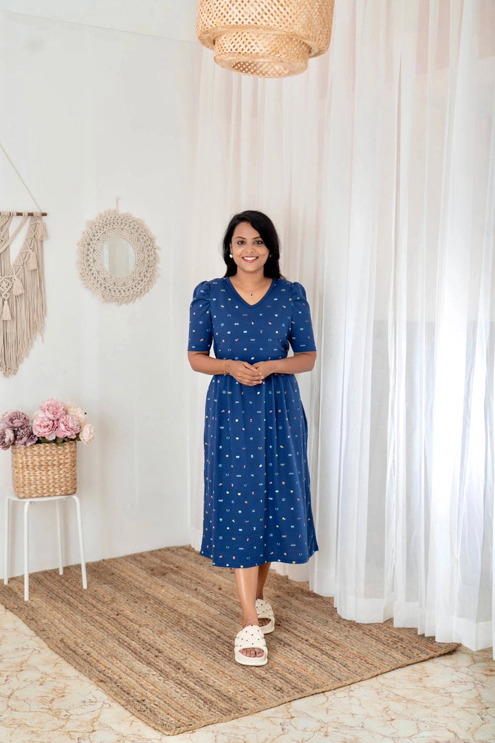 Midi Tara Thick Weight Dress