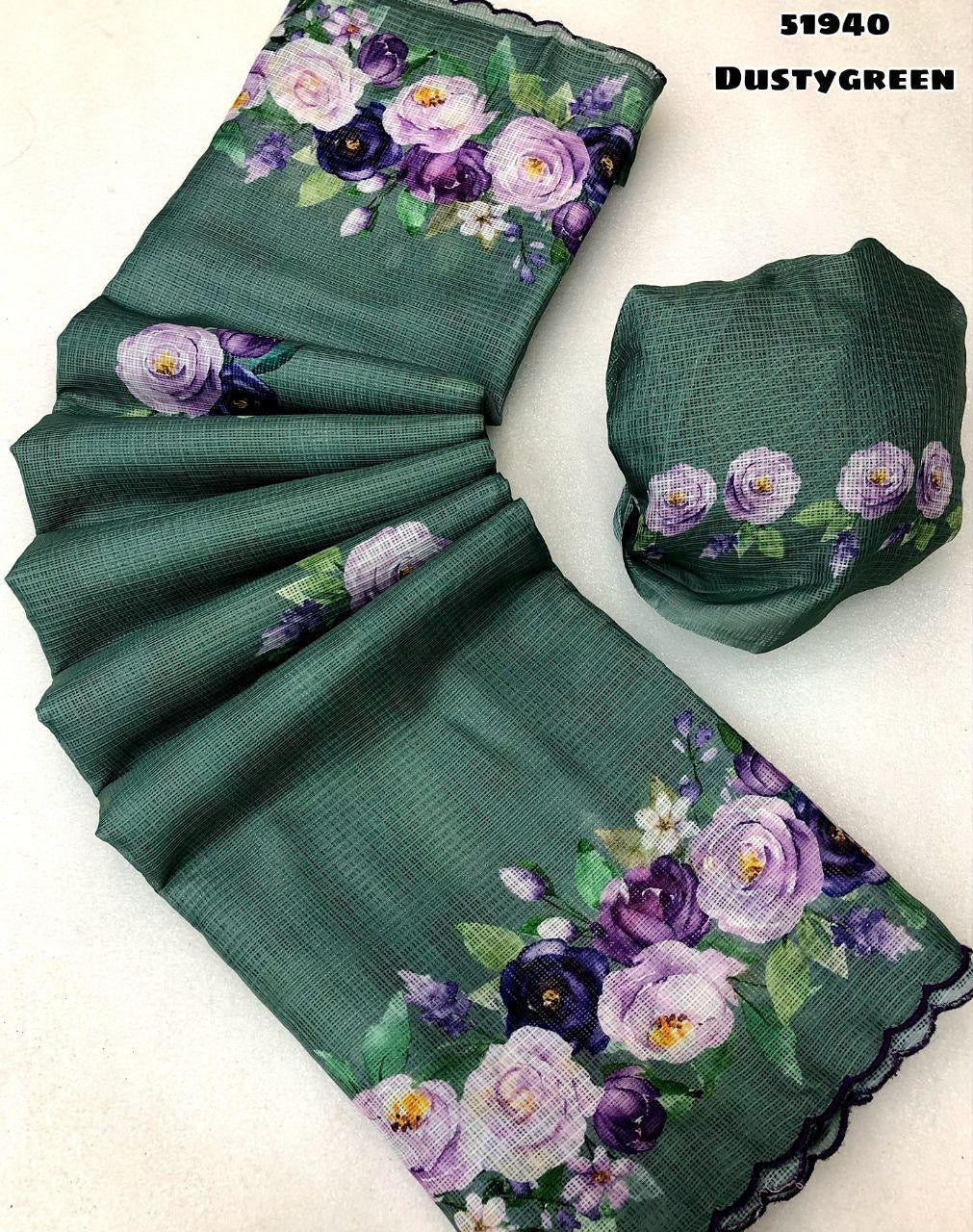 Diya Kota cotton  saree
