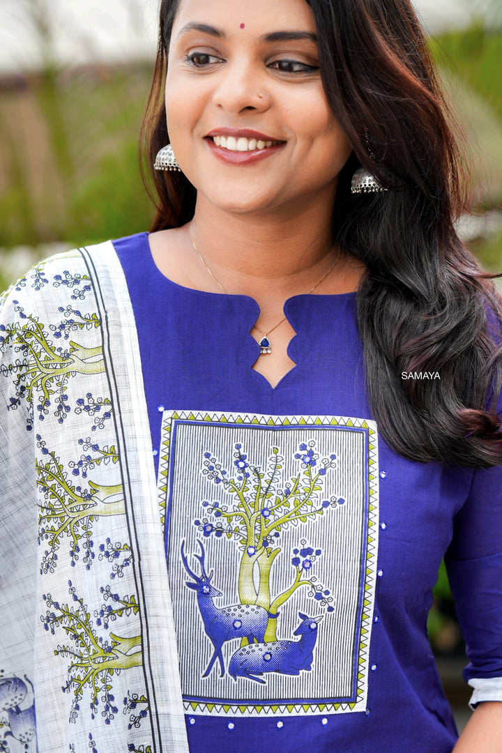 Vaanam cotton  3 piece Set with lining