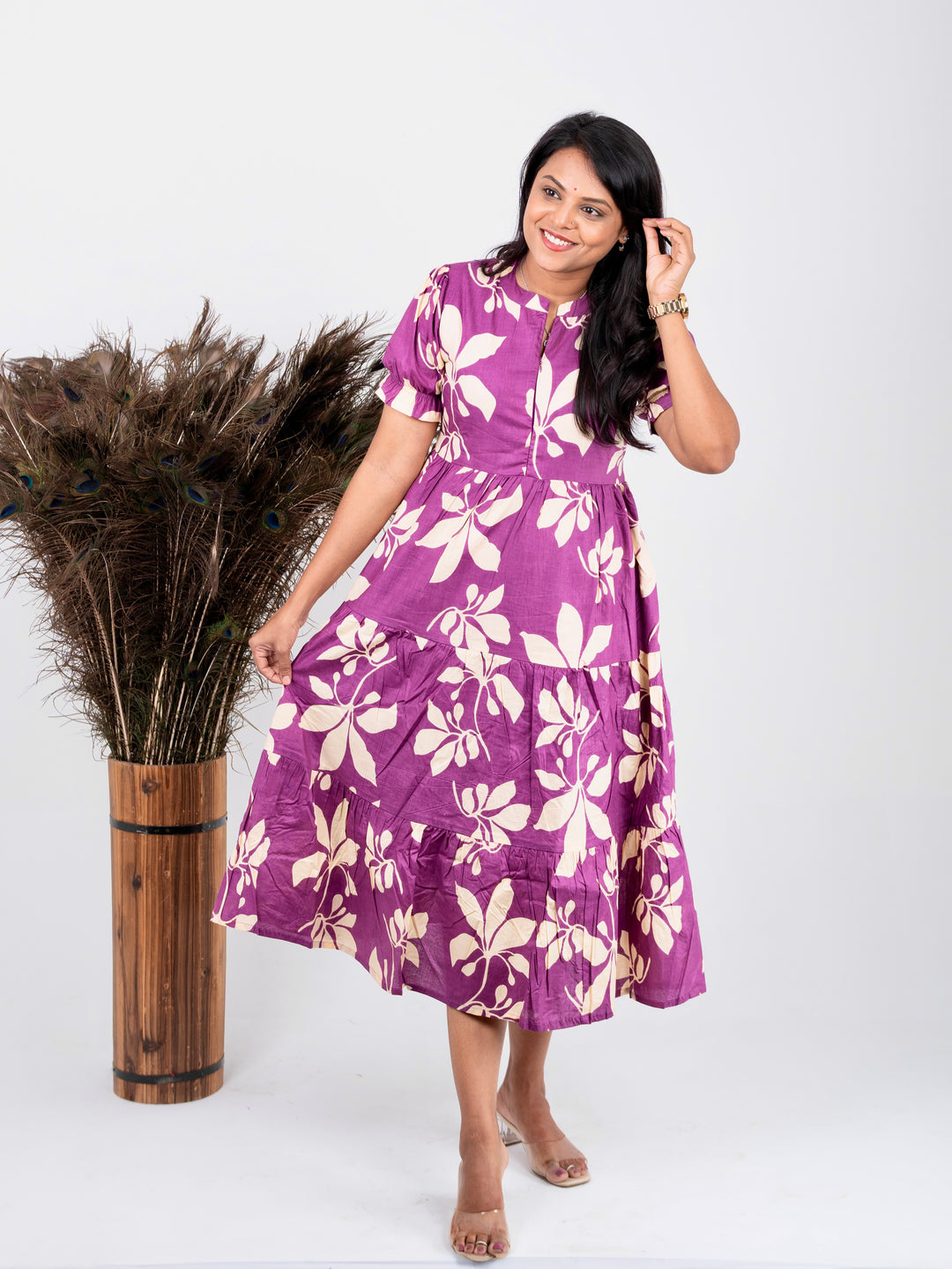 Nesipaya casual Dress With Lining