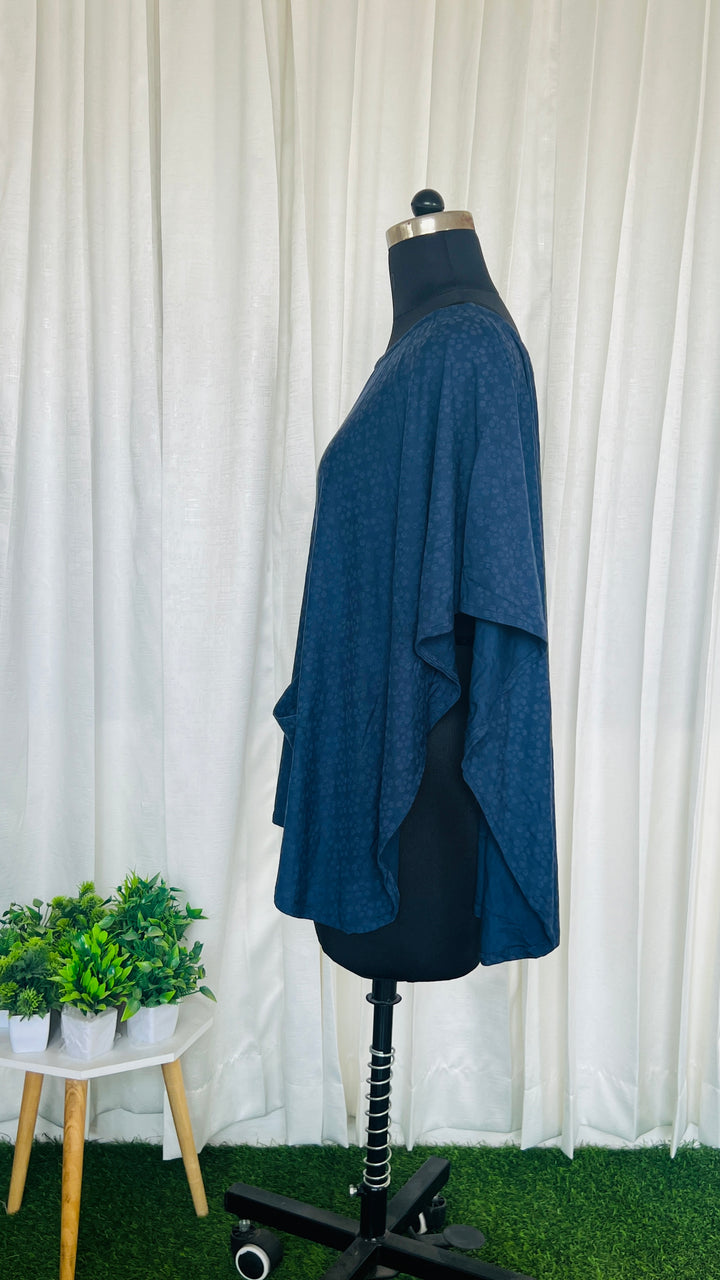 Navy Nursing Cover with pockets