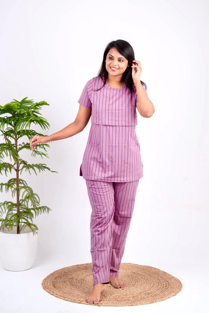 Dusty line Feeding Pant Set Light weight( premium quality)