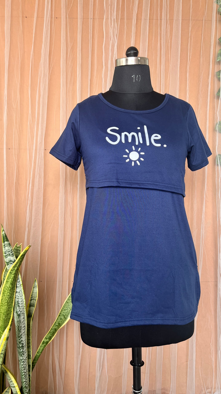 Maternity smile T-shirt winter