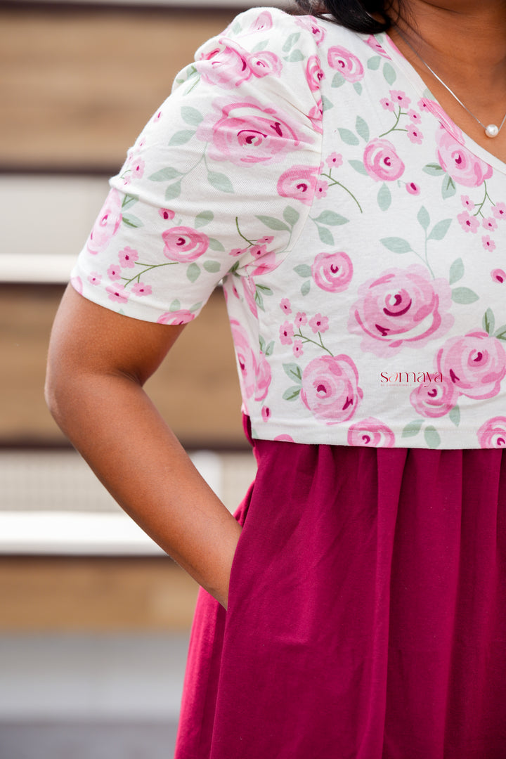 Midi Roja Light Weight Dress