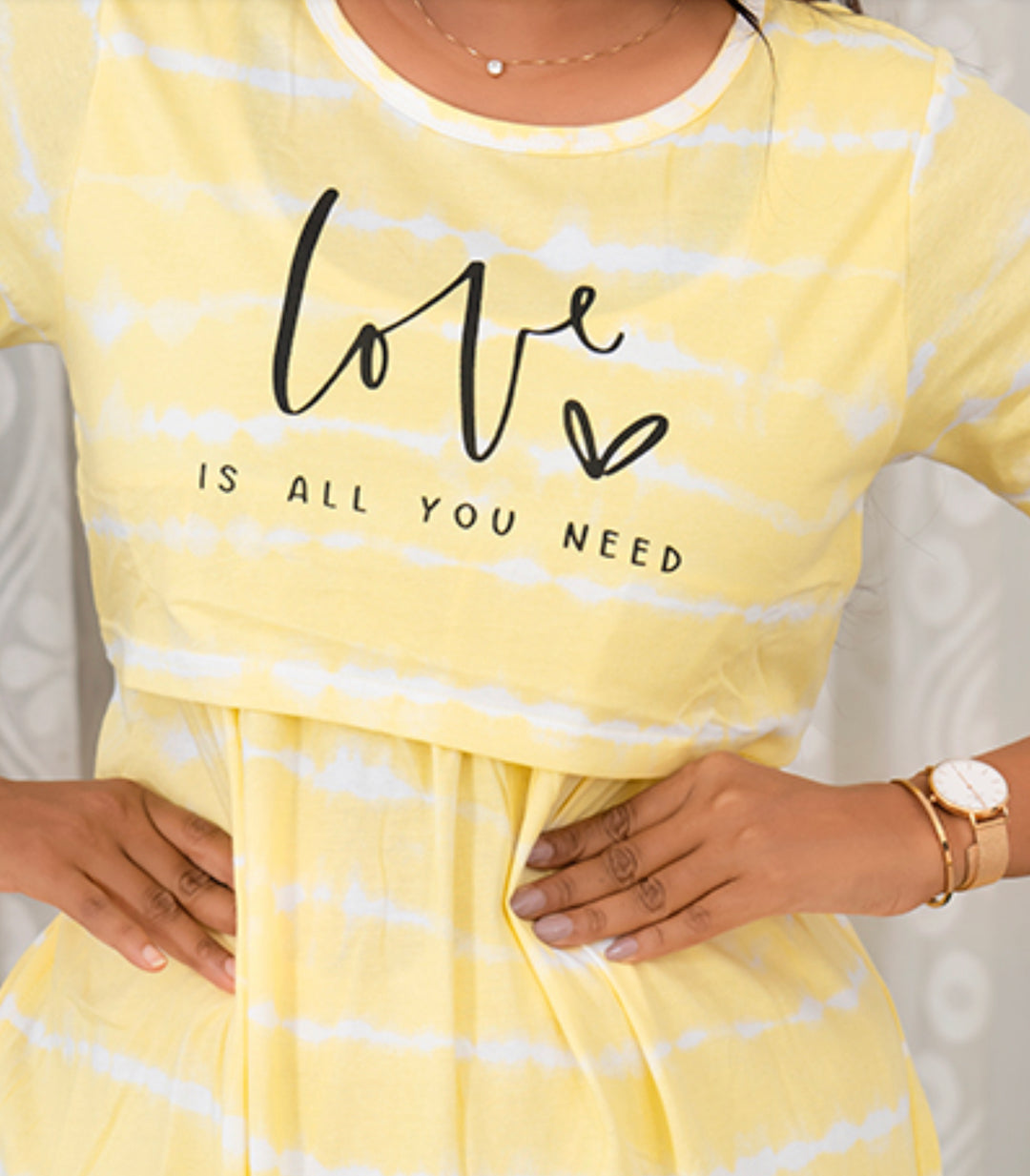 Midi  -yellove-light weight dress summer collections( Minor embroidery variation so sold at sale price )