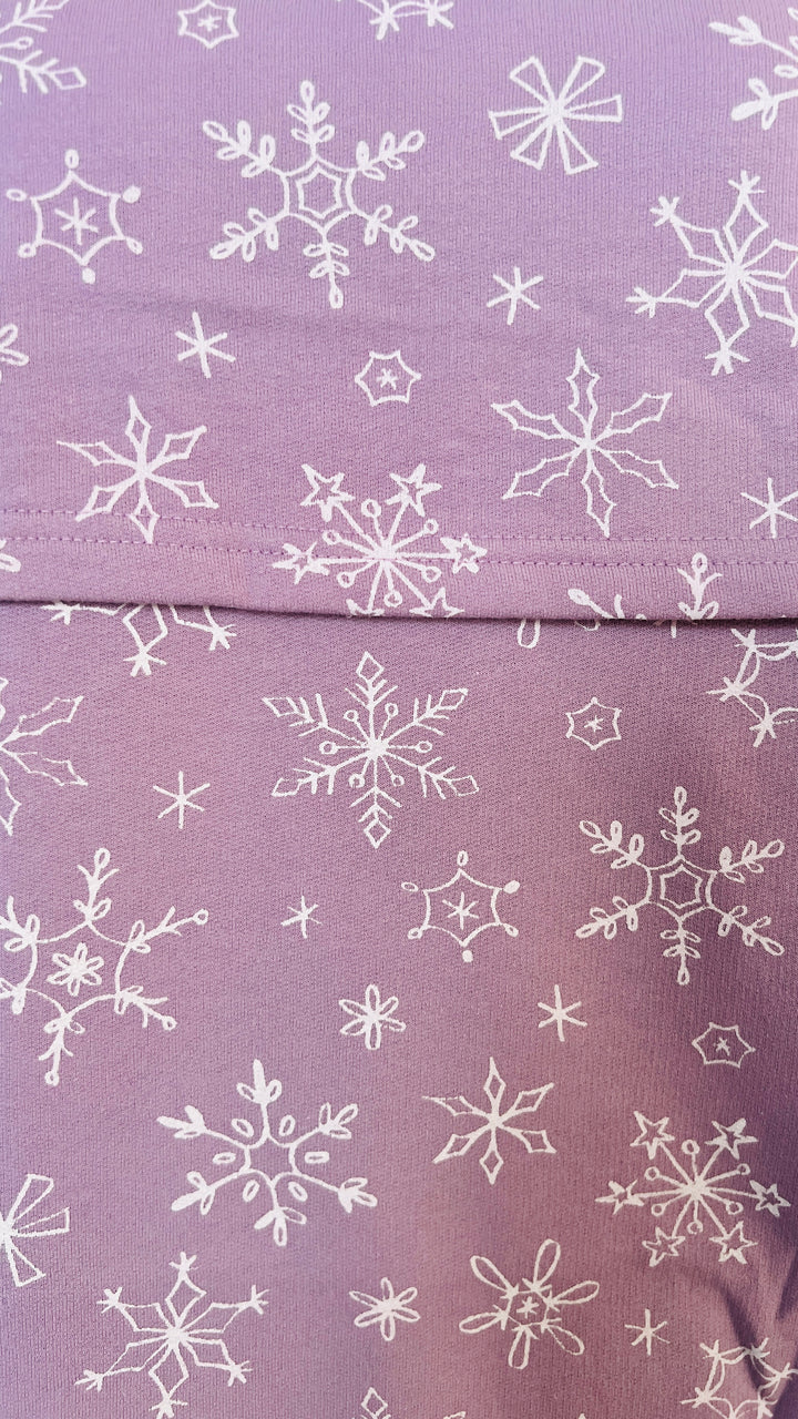 Lavender Rangoli Maternity T-shirt ( Minor embroidery variation so sold at sale price )