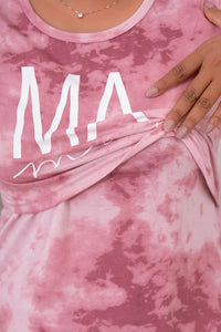 Pink MA Maternity Tshirt