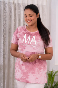 Pink MA Maternity Tshirt