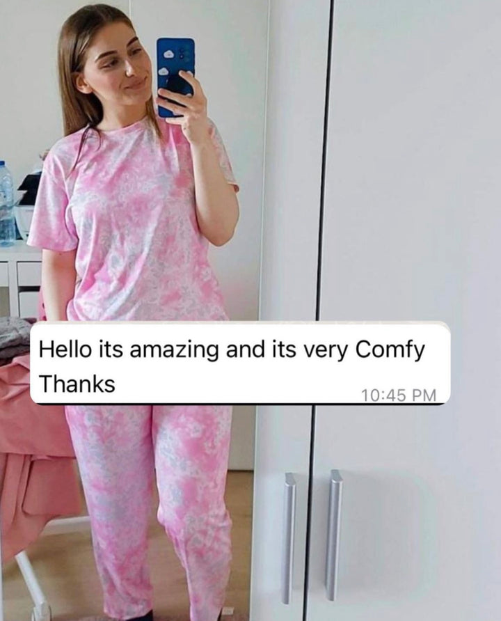 Candy Pant Set Relaxed Fit(stain in the pant set so sold at 399₹)