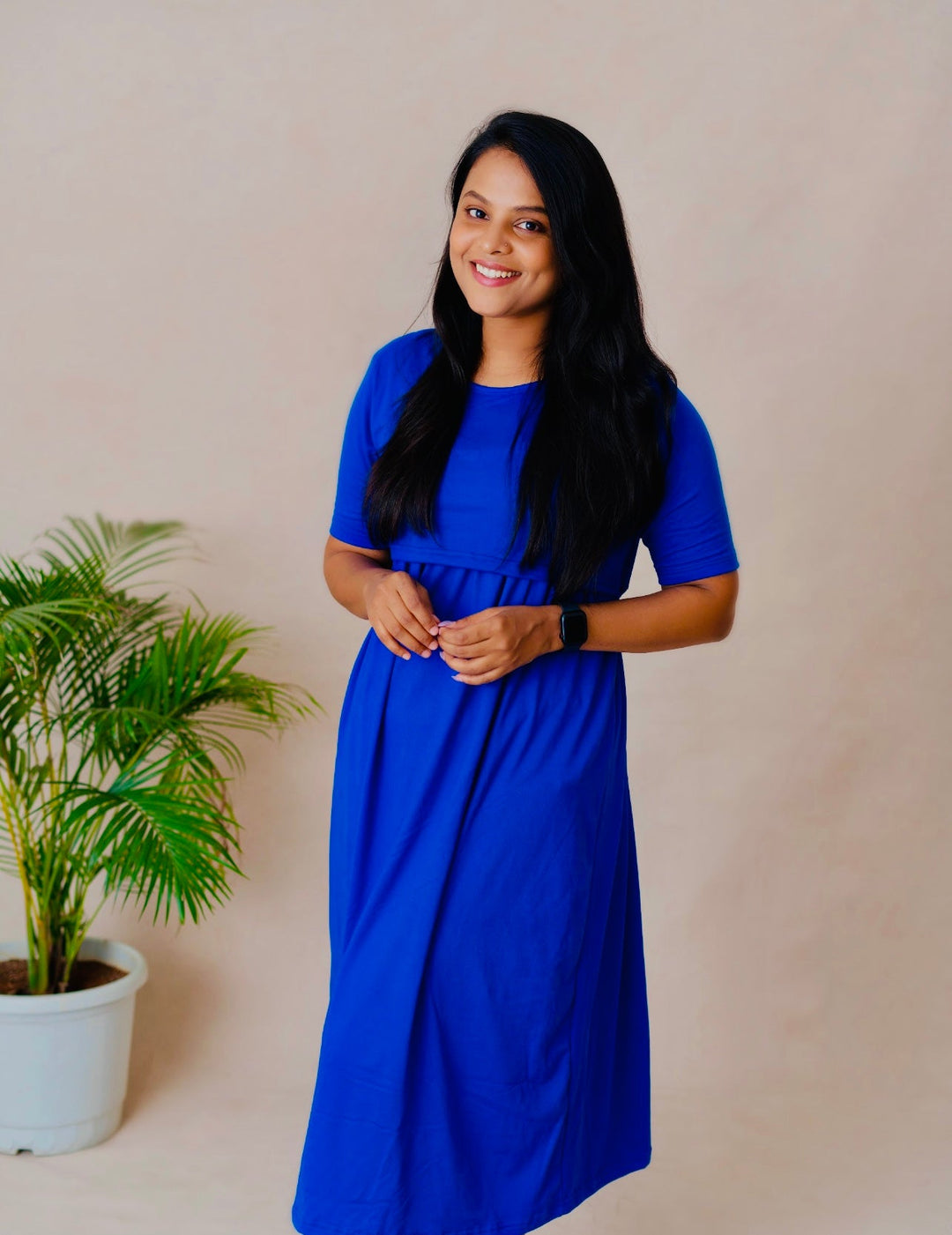 Maxi Royal Blue Dress