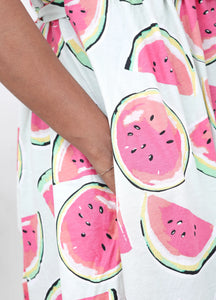 Midi Watermelon Light Weight dress