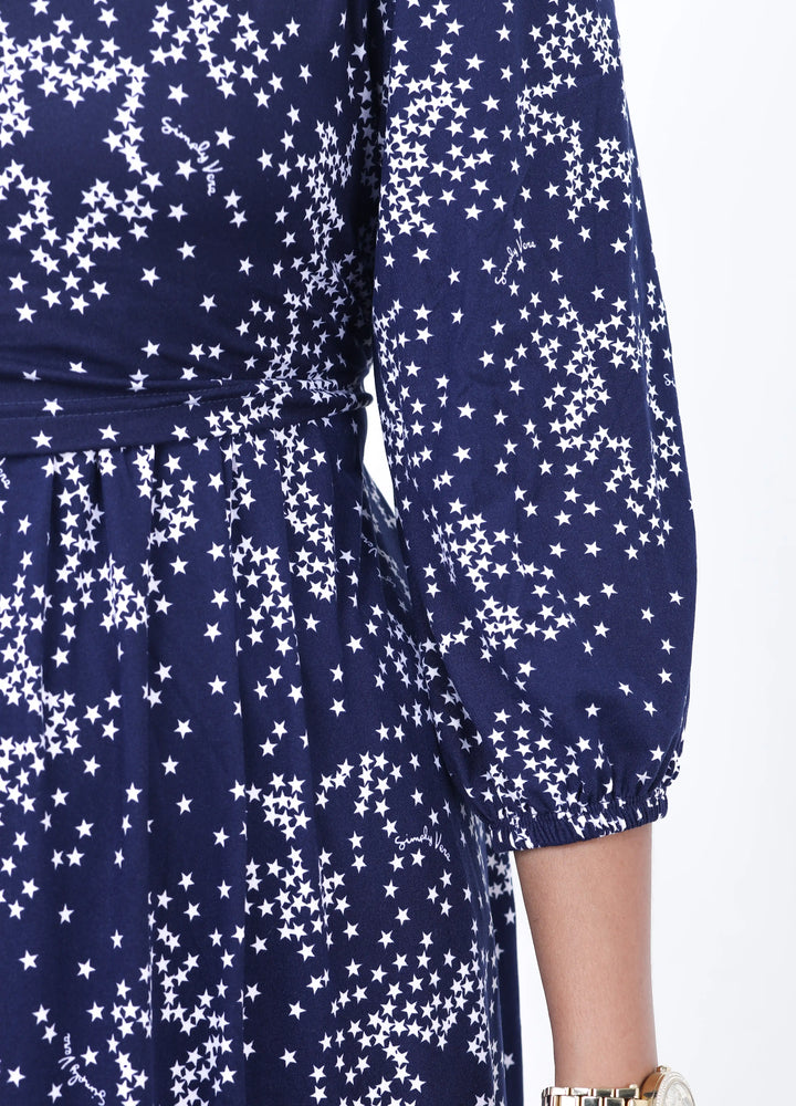 Luxury Midi stardust Dress Light Weight dress