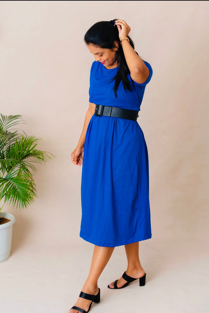 Maxi Royal Blue Dress