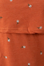 Load image into Gallery viewer, Maternity Rust orange  Tshirt
