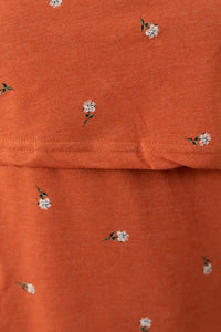 Maternity Rust orange  Tshirt