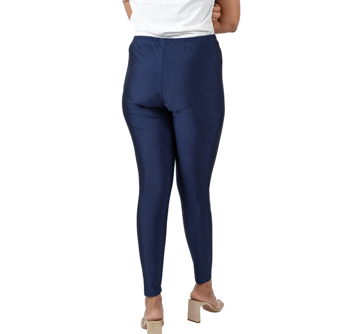Navy Blue  Shimmer Leggings