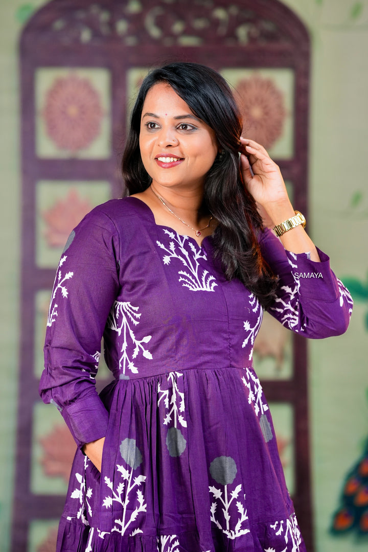 Sanjana Cotton Dress With Lining