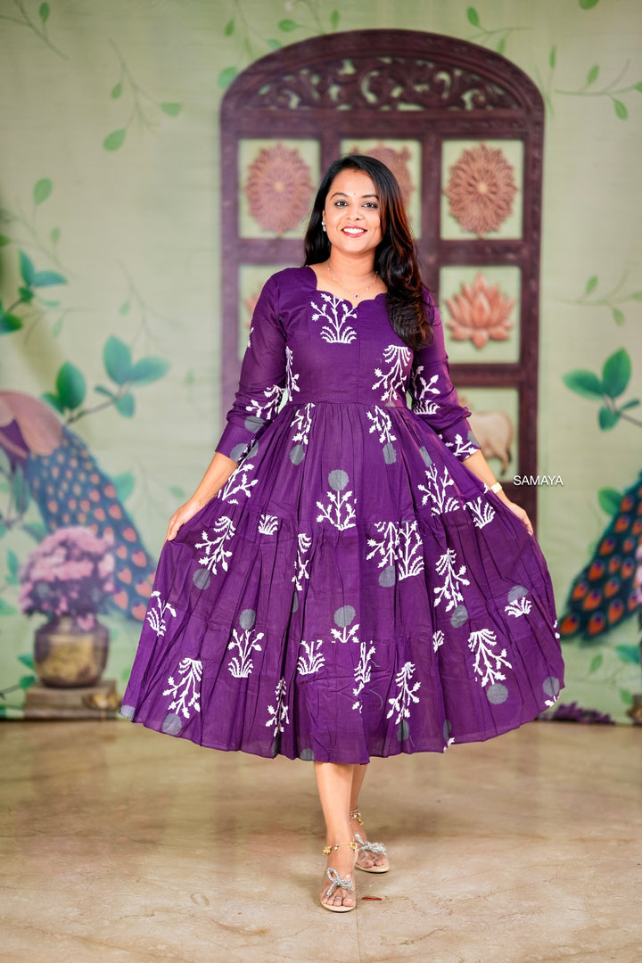 Sanjana Cotton Dress With Lining