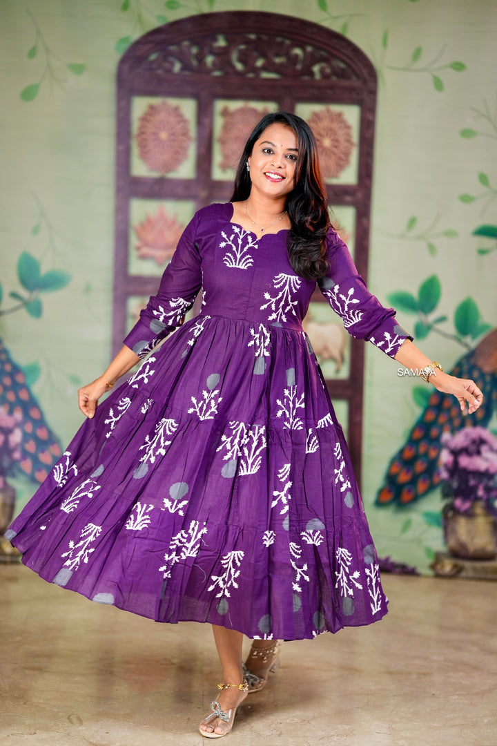 Sanjana Cotton Dress With Lining