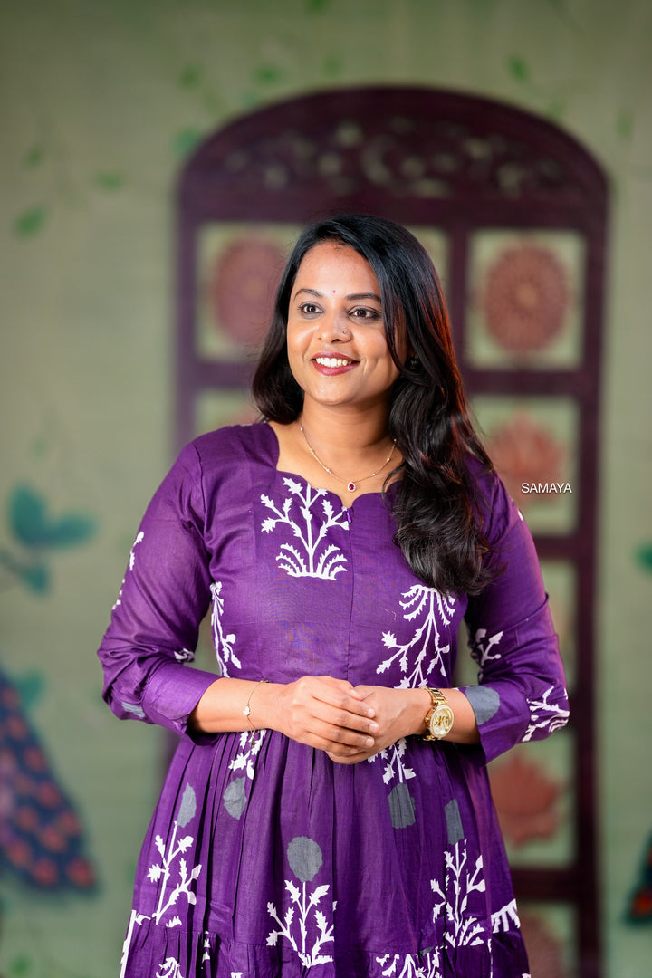 Sanjana Cotton Dress With Lining