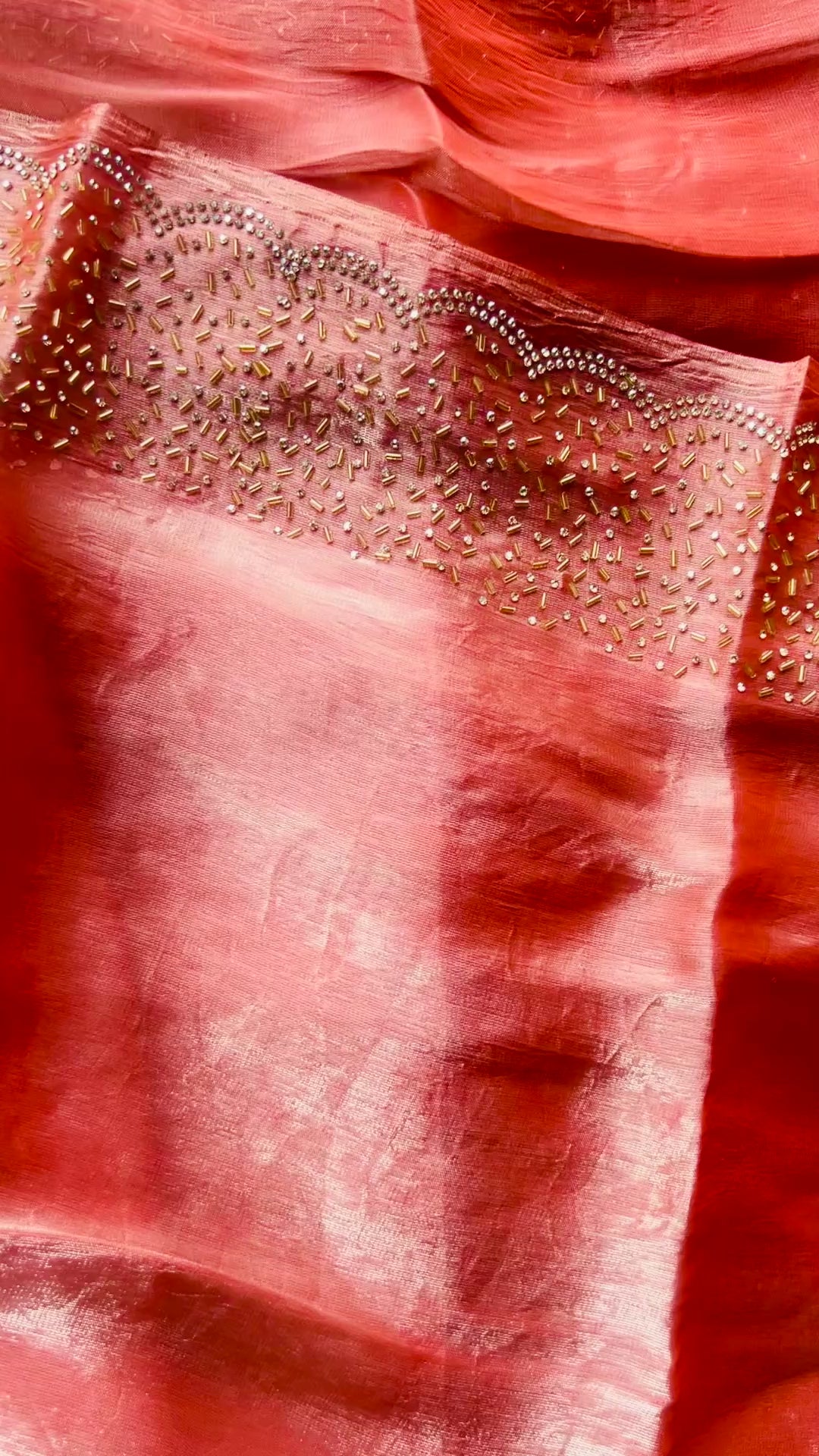 Merry  space silk  work saree