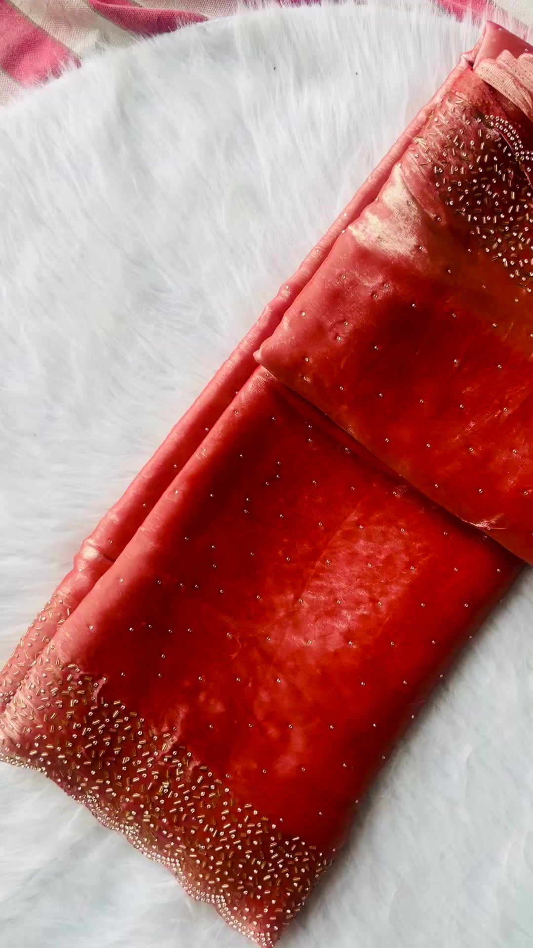 Merry  space silk  work saree