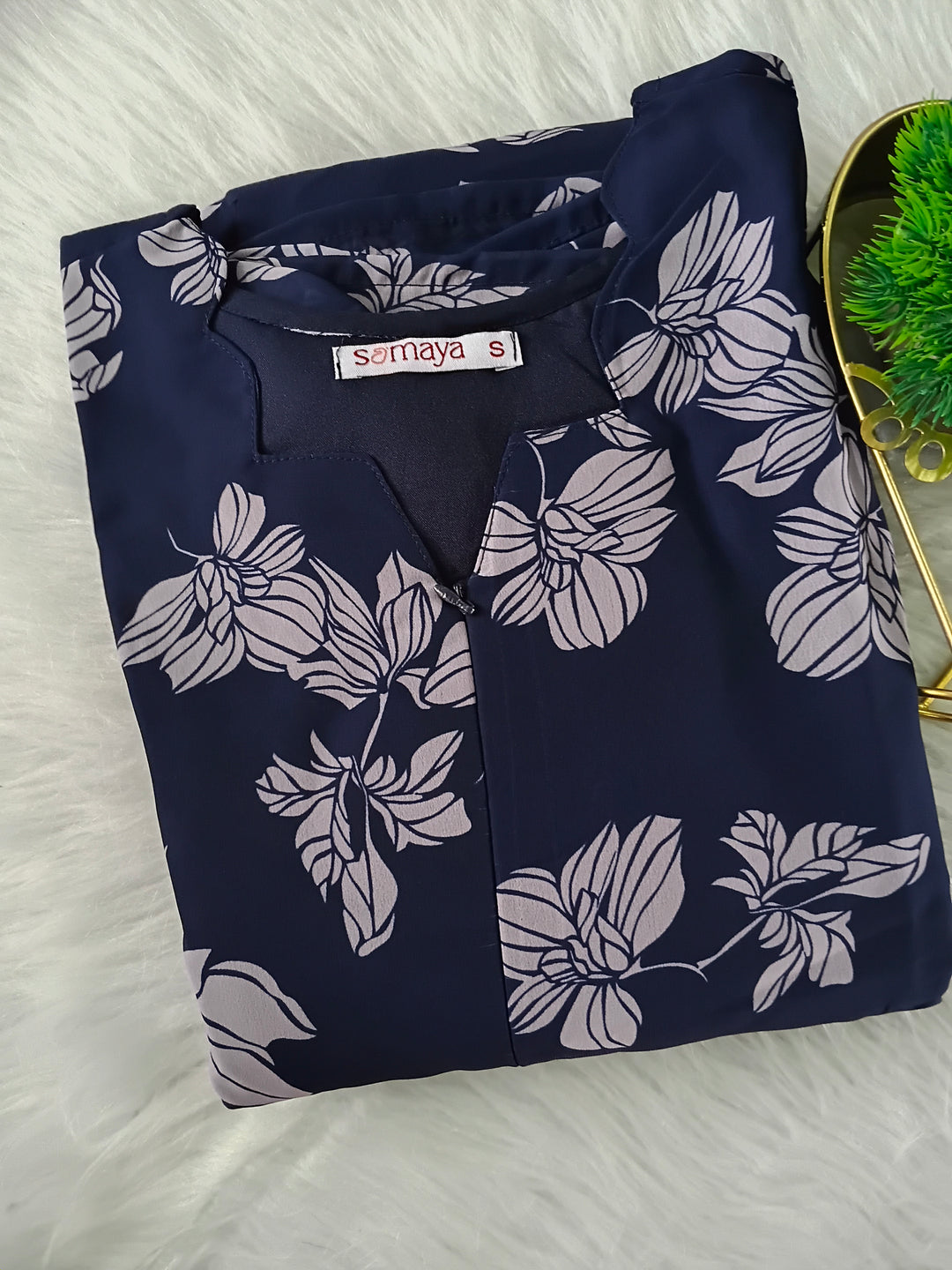 Lilly Georgette Casual  Dress With Lining