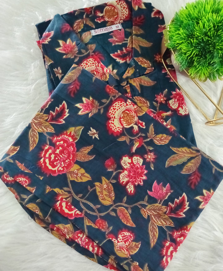 Swara - Navy  Night Co-ord Set