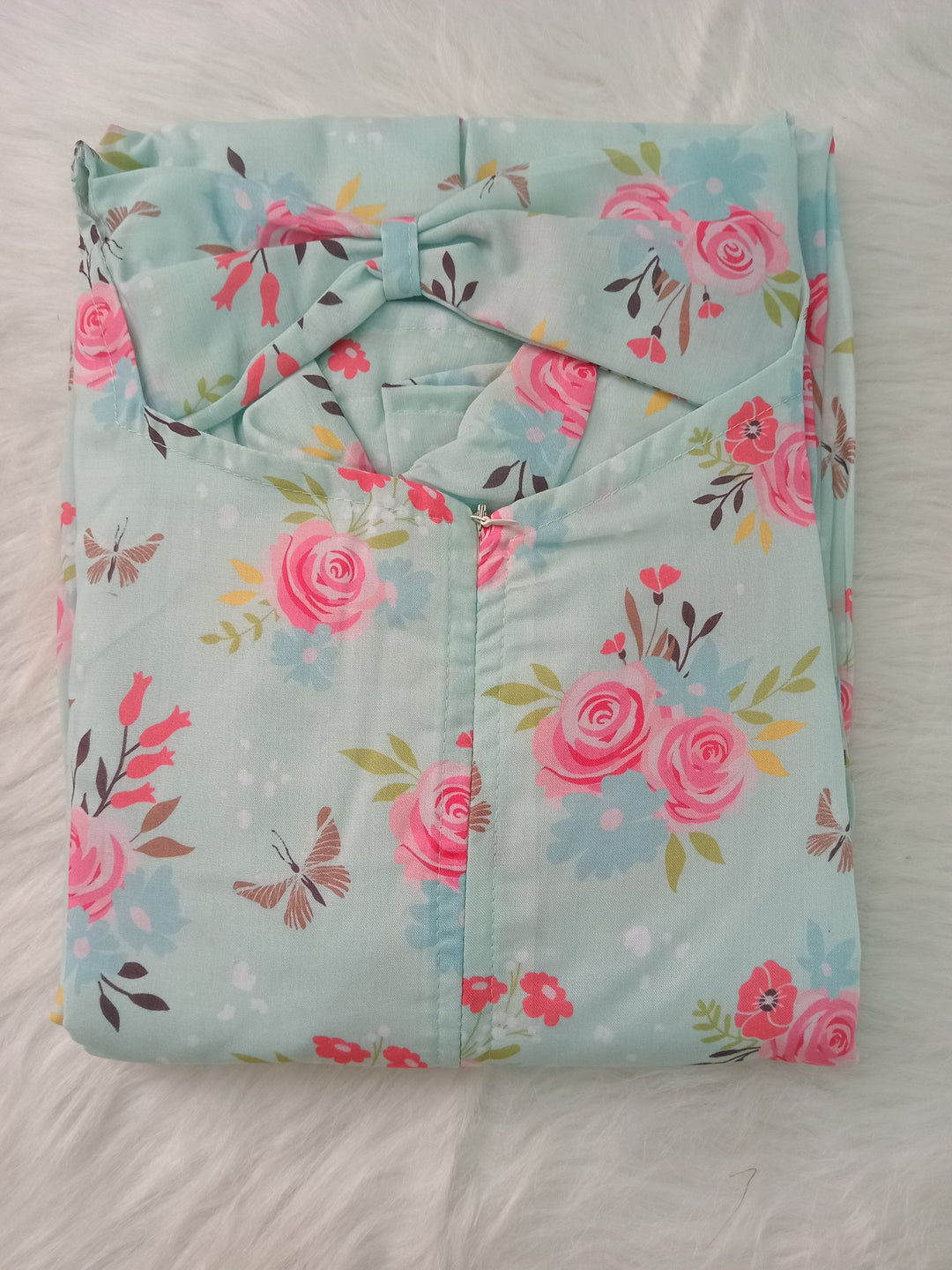 Mint marvel casual  Dress With Lining "Non-Maternity & maternity Feeding-Friendly Dress"