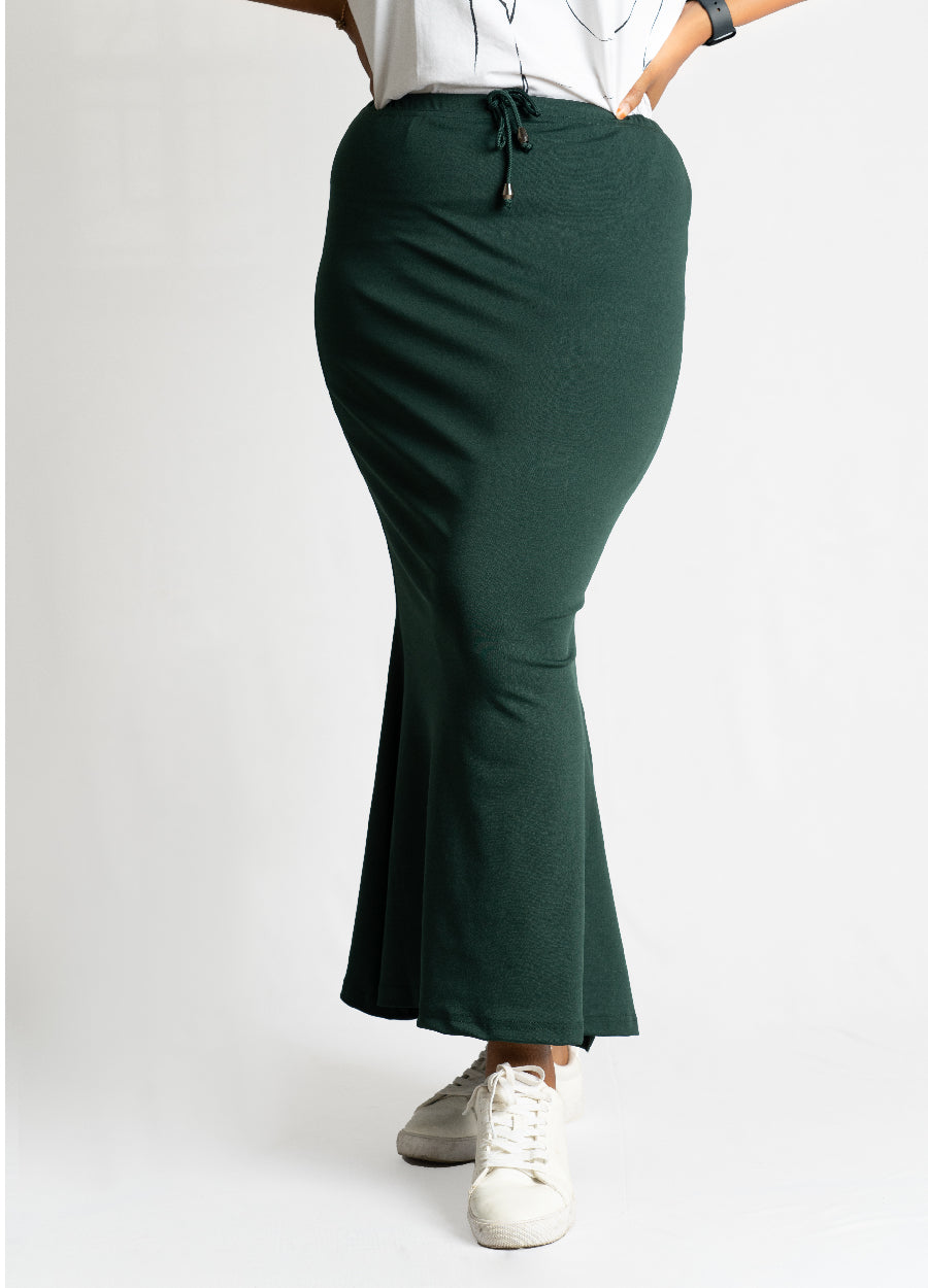 Buy SAMAYA SAREESHAPEWEAR (M, Dark Green) at