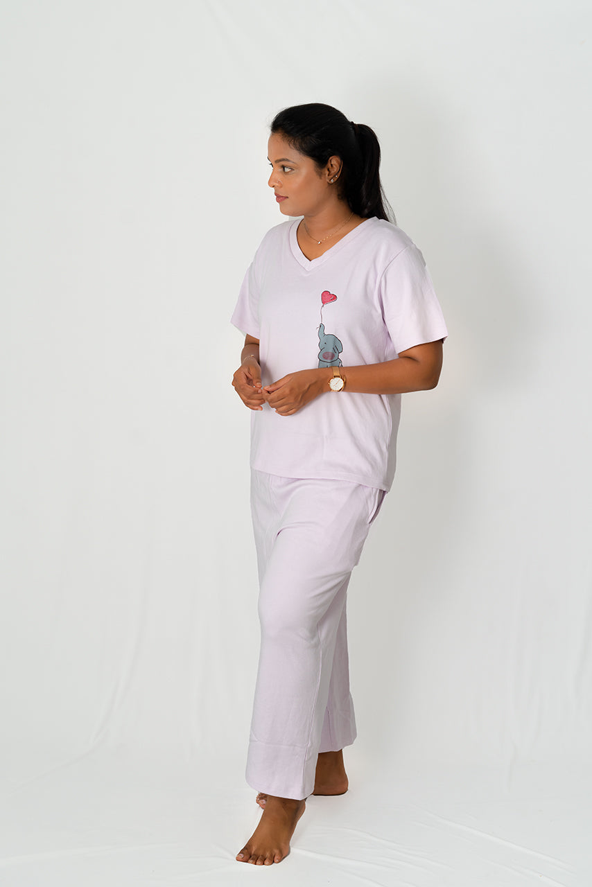 Jumbo Pant Set Relaxed Fit- cotton (stain in the dress so sold at 395)