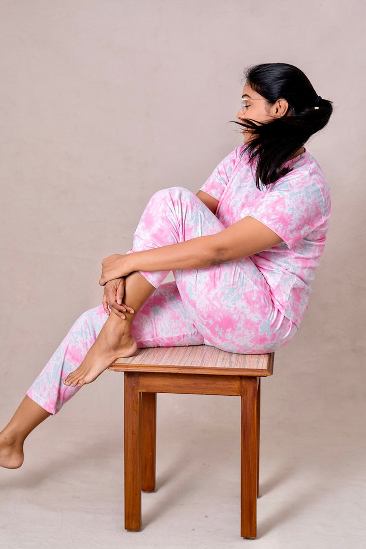 Candy Pant Set Relaxed Fit(stain in the pant set so sold at 399₹)