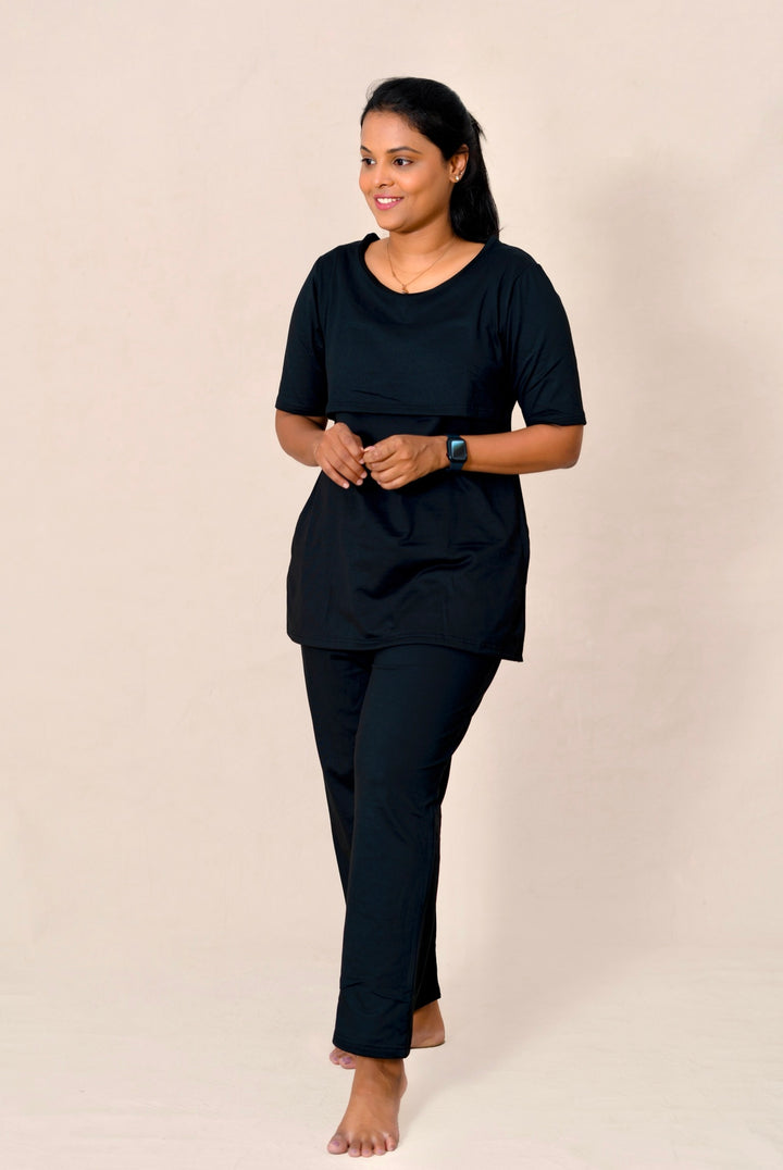 Black Feeding  Cozy Set