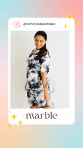 shorts set-marble