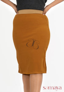 Mustard Lining Skirt