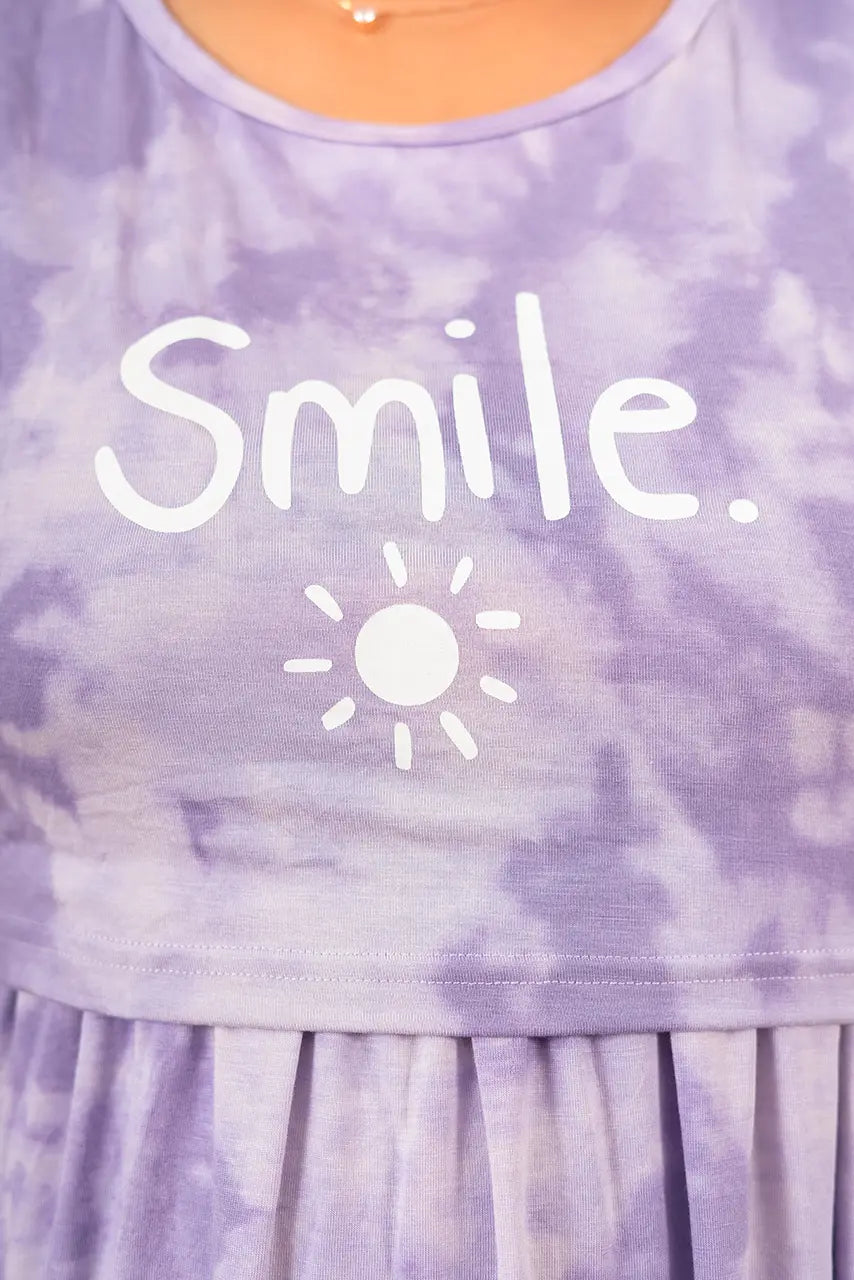 Maxi Lilac Smile Ultra Light Weight( Minor embroidery variation )