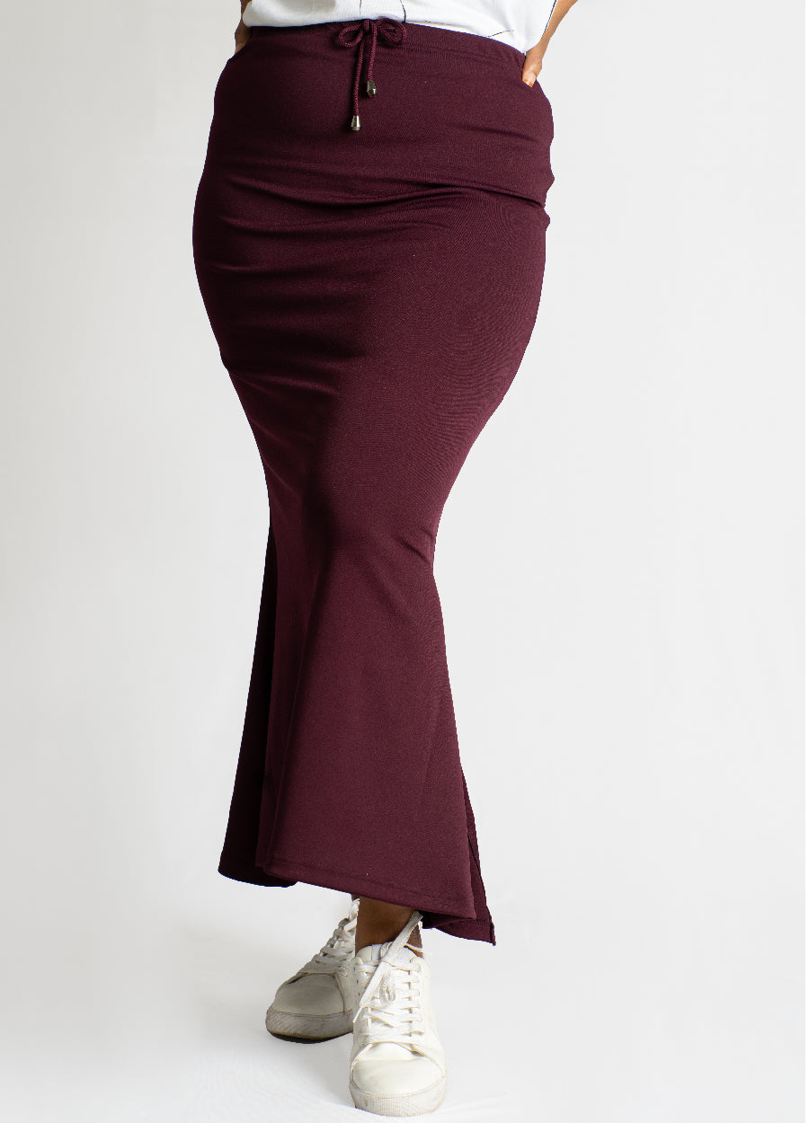 Wine Sareeshaper ( Small stain that doesn’t affect overall look or wear — priced lower and a great deal ! )